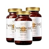 Lotos Pharma Liposomales Vitamin D3 – 90 Kapseln - 3er-Pack - Vitamin D...