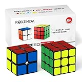 ROXENDA Zauberwürfel, Speed Würfel Set mit 2X2 3X3 Cube Originale,...