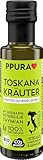 PPURA Bio Natives Olivenöl Extra Toskana Kräuter | Italienisches Oliven...