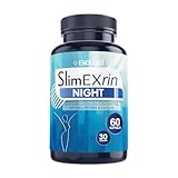 SlimEXrin® NIGHT BURN - Kapseln mit 0,5 mg Melatonin & Cholin - Abnehmen &...