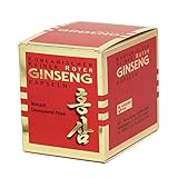 Koreanischer Reiner Roter Ginseng, 100 Wurzelpulver Kapseln, 300 mg,...