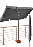 4smile Sonnenschirm Balkon SunnyShade Plus, mit Sonnenschirmhülle -...