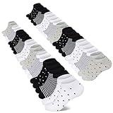 Mowenti Sneaker Socken Damen 39-42 Kurze Baumwollsocken Sportsocken 20 paar...