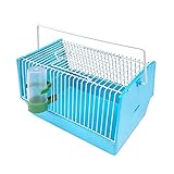 xuejuanshop Birds Birds Cage Reise-Transportbox für Vögel und kleine...