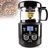 BAIXDM Heißluft-Kaffeebohnenröster, Automatische Luft-Kaffeeröstmaschine...