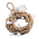 Healifty LED Lichterkette mit Kugeln 3 Meter Batteriebetriebene Dekorative...