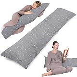 Seitenschläferkissen Schwangerschaftskissen Stillkissen 40 x 145 cm mit...