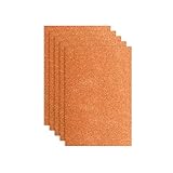 sourcing map Glitzer-Schaumstoffblätter, 20,3 x 30,5 cm, glitzernd,...