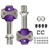 Automatisch verriegelnde Klickpedale, leichte Aluminiumlegierung mit...