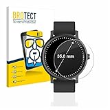 BROTECT Schutzglas für Armbanduhren (Kreisrund, ø: 35 mm) Schutzfolie...