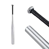 Relaxdays Baseballschläger Aluminium, Aluschläger, rutschfester Griff, 34...