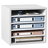 VEVOR 355 x 305 x 330 mm Briefablage Schreibtisch Organizer, 2,3–5,6 cm...