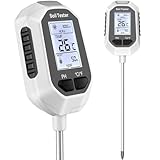 YAMRON ph messgerät Erde, 5-in-1 Digital Plant bodenmessgerät with PH...