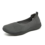 Damen-Schlupfschuhe, leicht, lässig, Walking-Sneaker, Netzstoff,...