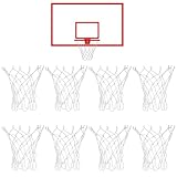 Mini-Basketballnetze, Ersatz für 20,3 cm - 26 cm Basketballfelgen, 8...
