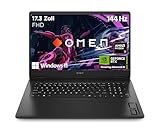 HP Omen Gaming Laptop | 17,3 Zoll FHD-Display - 144 Hz | AMD Ryzen 7 8845HS...