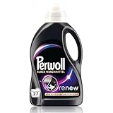 Perwoll Renew Black Waschmittel (27 Waschladungen), Feinwaschmittel reinigt...