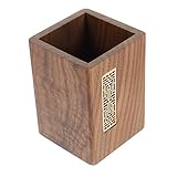 ABOOFAN Stifteköcher aus Holz, dekorativ, Aufbewahrung für Schreibwaren,...