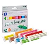 Feuchtmann JUNiORKNET Basic - Knetset 8 x 33g weiche Kinderknete in...