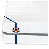 BMM Matratze 90x190 cm Klassik XXL Härtegrad H3 fest/Kaltschaummatratze...
