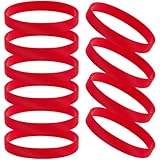 CREATCABIN 10 Stück Silikonarmbänder Armbänder Sicherheitsarmband Für...