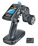 Carson 500500054 - FS 3K Reflex Wheel Pro 3 LCD 2.4G Fahrzeug, Schwarz