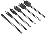 Amazon-Marke: Denali 6-teilig Spaten-Bit-Set, 10 mm bis 25 mm