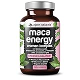 Maca Energy Komplex für Frauen – 120 Kapseln mit Maca, Shatavari,...