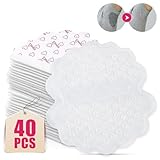 40 Stück Achselpads, Achsel Schweißpads, Anti Schweiß Pads, Komfortabel...