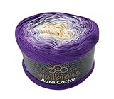 Wollbiene Farbverlaufsgarn 200g - 800m - 4 Fädig Bobbel Strickwolle...