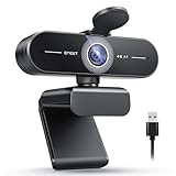 EMEET C60E 4K Webcam für Streaming & Gaming, PDAF-Autofokus,...