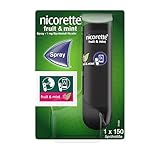 NICORETTE Spray mit fruit & mint Geschmack – Rauchen aufhören mit...