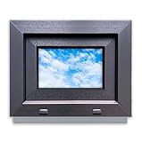 LORAC | Kunststofffenster Anthrazit-weiß 500x400mm, 50x40cm, PCV, DIN...