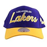 Mitchell & Ness Snapback Cap NBA Team Script 2.0 Los Angeles Lakers...