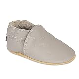 HMIYA Weiche Leder Krabbelschuhe Babyschuhe Lauflernschuhe mit...