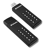 Verbatim Keypad Secure USB-Stick, USB-3.2 Gen 1, 64GB, Speicherstick mit...