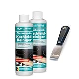 HOTREGA Glaskeramik Kochfeld Reiniger 250ml | Entfernt Eingebranntes &...