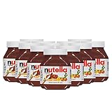 Nutella Schokoladen-Haselnussaufstrich mit Kakao - 12er Pack, 12 x 750 g