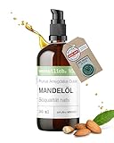 wesentlich. Mandelöl BIO kaltgepresst | für Kosmetik, Haare und Gesicht |...