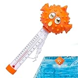 Pooltemperatur Floater - Schwimmendes Poolthermometer | Wasser Thermometer...