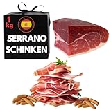Serrano Schinken am Stück 1kg | Spanischer Schinken | Jamon Serrano |...