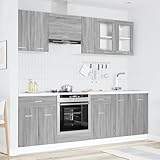 Emmtore Küchenzeile 8-TLG. Küchenschrank Einbauküche Küchenblock...