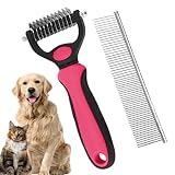 Youngwier Hundekamm zum Entfernen von Knoten, Katzenhaarkamm | Katzenkamm...