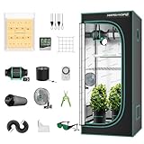 MARS HYDRO TS600 Growbox Komplettset Led Grow Tent Kit LED Grow Light Grow...