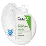 CeraVe Creme-zu-Schaum Reinigung, Feuchtigkeitsspendende Reinigungscreme,...