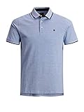 JACK&JONES Essentials Mens Bright Cobalt Polo S/S