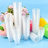 SLTAXAR 300 Stück Schnapsgläser Plastik Schnapsbecher 2cl/ 20ml...