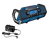 Bosch Professional 18V System Akku Baustellenradio GPB 18V-2 C (Empfang...