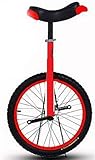 WJYCGFKJ Einrad Unisex Kinder 18/20 Zoll Rad Kinder Erwachsene Unicycle,...