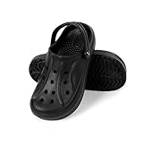 HEYO Clogs Herren Damen Leichte Gartenschuhe Pantoletten Unisex Gartenclogs...